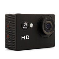 HD Sports Action Camera 120&deg;2G2P Wide-angle Lens USB2.0 Waterproof Housing and Accessories(11 Items) black N5