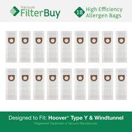 9 Hoover Windtunnel Upright Type Y Vacuum Bags. Designed by FilterBuy to Replace Hoover Part #&#039;s 4010100Y, 4010801Y... N2