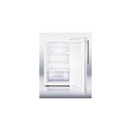 Summit FF511LBI7FR: Commercially listed 20" wide built-in undercounter all-refrigerator, auto defrost with a lock...