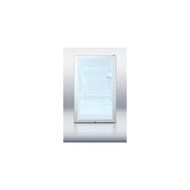 Summit SCR450LBI 4.1 Cu. Ft. White Undercounter Built-In Compact Refrigerator N2