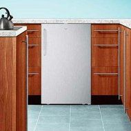 Summit FS408BLCSS: 20" wide built-in undercounter all-freezer, -20(degree) C capable with a lock and complete... N3