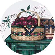 Range Kleen Set of Four Burner Kovers, Basket Collection