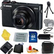 Canon PowerShot G9 X Digital Camera with 3x Optical Zoom, Built-in Wi-Fi and 3 inch LCD (Black)+ Case+32 GB Card...