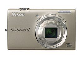 Nikon COOLPIX S6200 16 MP Digital Camera with 10x Optical Zoom NIKKOR ED Glass Lens and HD 720p Video (Red) N15