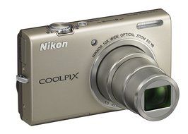 Nikon COOLPIX S6200 16 MP Digital Camera with 10x Optical Zoom NIKKOR ED Glass Lens and HD 720p Video (Red) N16