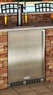 Marvel MO24BSS2RS 24" Built-in Single-Tap Beer Dispenser with Half-Barrel Capacity 2 Stow-on-Board Refrigerator-Convertible...