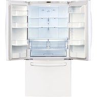 LG LFC22770SW 22.0 Cu. Ft. Smooth White French Door Refrigerator - Energy Star N3