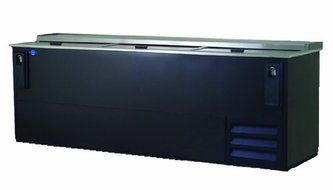 Bottle Coolers, Refridgerant, Back Bar with 3 Doors, 30 Cubic Feet