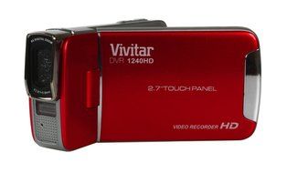 Vivitar DVR1240HD-BLK 12.1MP Full HD Digital Camcorder with 4X Digital Zoom Video Camera with 2.7-Inch LCD Screen... N3