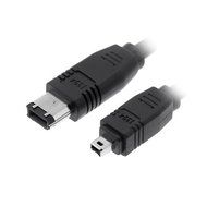 SANOXY&reg; 6 to 4-pin IEEE 1394 iLink FireWire DV Cable FOR MAC/PC