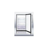 Summit CM421BLBIFR 4.1 Cu. Ft. Custom Panel Undercounter Compact Refrigerator N2