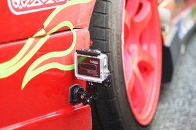 Rec-mounts Rotary Self-adhesive Mount [Adhesive Curve + Adhesive Flat Mount ] [Rec-b51-t1-gp] for Hero4 Hero3+... N4
