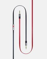Status Audio 3.5mm Flat Headphone Cables (2 Pack, Male-to-Male) -- Universal one-button remote/mic. Extended length...