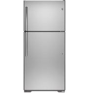 GE GTE18ISHSS 18.2 Cu. Ft. Stainless Steel Top Freezer Refrigerator - Energy Star N2