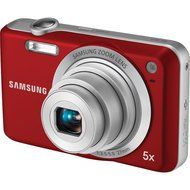 Samsung SL50 10.2 MP Digital Camera with 5X Optical Zoom and 2.5-Inch LCD Display (Red) N3