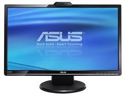 ASUS VK246H 24-Inch Widescreen LCD Monitor - Black with Webcam N4
