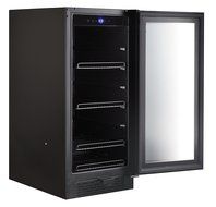 Whynter BBR-801BG Built-in Glass 80-Can Capacity Beverage Refrigerator, 3.4 cu. ft., Black N2