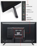 YAMAKASI O40USUT 40 Inch UHD / 4K Monitor (3840 x 2160) HDMI 2.0, UHD (60Hz), HDCP 2.2, MHL... N2