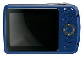 GE G5WP 12MP Waterproof Digital Camera with 4X Optical Zoom and 2.7-Inch LCD with Auto Brightness (Ocean Blue) N4