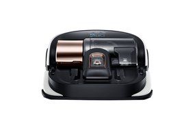 Samsung VR9000 Powerbot Robotic Vacuum, Airborne Copper Cleaning Robot (Complete Set) w/ Bonus: Premium Microfiber... N4