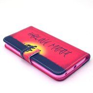 Galaxy S6 Case, Firefish Premium [Kickstand] Build-in Double Protection PU Wallet Case with Magnetic Closure Shock-Absorbing... N13