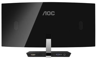 AOC C2783FQ 27-Inch Class CURVED LED-Lit Monitor, Full HD 1920 x 1080 Resolution, 5ms, 50M... N8