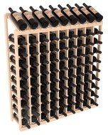 Wine Racks America Ponderosa Pine 9 Column 10 Row Display Top Kit. 13 Stains to Choose From! N13