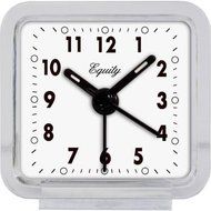 La Crosse Technology Equity Clear Analog Alarm Clock, Clear case with luminous hands N3