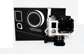 Generic Waterproof FPV Sports Action Camera Video cam camcorder 4K 24FPS WIFI Gyro Image stabilization Color White N9