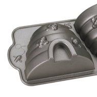 Nordic Ware Heritage Bundtlette Cake Pan, Metallic N5