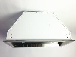 40"x15" Range Hood Insert Pro"stainless Steel with Baffle Filters 1200cfm N5