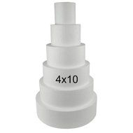 Round 4&quot; Cake Dummies - Set of 4 (4&quot; High by 8&quot; 10&quot; 12&quot; 14&quot;)