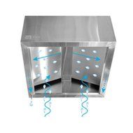 John Boos C2HB-42-2 Condensate Hood - 42" 42"W x 42"D x 25"H