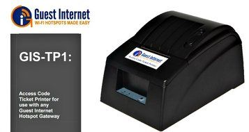 GIS-TP1 Ticket Printer for Guest Internet Hotspot Gateways
