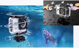 Sports Camera ,Kingwon 2.0 Inch 140 degree ultra-wide angle lens digital cam video, full HD 1080P 12MP 98-feet... N8