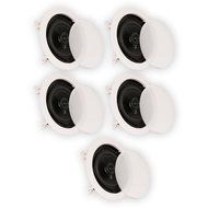 Theater Solutions CS5C In Ceiling Speakers Surround Sound Home Theater 5 Speaker Set CS5C-5S