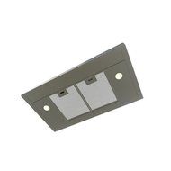 Brisas Series BVE-E30AS290 30" Chimney Style Wall Mount Range Hood With 290 CFM Internal Blower 6" N2