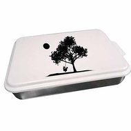NescoAmericanHarvest NCP-A-6 Boy And Girl On Swing Cake Pan - Ivory