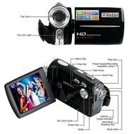Cmacorders , SSstar Digital Video Camcorder HD Max 20.0 MP 1280720P Camera DV 3.0 Inches TFT LCD Screen 16X Zoom... N12