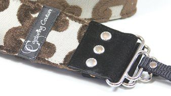 The Peninsula Brown 2" DSLR Couture Camera Strap N2