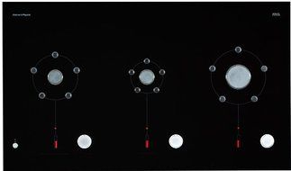 Fisher Paykel CG363MLDNGB1 Izona Platinum 36" Black Gas Sealed Burner Cooktop