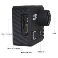 Matego Sports Action Camera Wi-Fi Full HD 1080P Camera 12Mega Pixels 170 Degree Wide Angle Lens with 2.0 Inch... N4