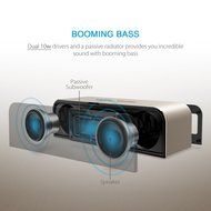 Vtin Royaler Stereo 20W Speaker Dual 10W Drivers, Aluminum Housing, Passive Radiator, Strong Bass for iPhone,... N4