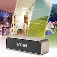 Vtin Royaler Stereo 20W Speaker Dual 10W Drivers, Aluminum Housing, Passive Radiator, Strong Bass for iPhone,... N5