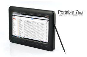 7 Inch LED Touchscreen USB Powered Portable Monitor- 800x480 Resolution N7