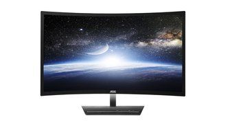 AOC C2783FQ 27-Inch Class CURVED LED-Lit Monitor, Full HD 1920 x 1080 Resolution, 5ms, 50M... N10