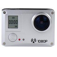 Action Camera, TONSEE Amkov AMK5000S Sport Camera Strong Wifi Technology 170 Degrees Wide Angle Lens - Silver N4