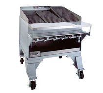 Bakers Pride CH-6 33" Heavy Duty Floor Model Charbroiler - Dante Ch Series-CH-6