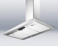 Summit Professional Series SEH1536 36" Chimney Style Wall Mount Range Hood With 500 CFM Internal Blower 3-Speed... N4
