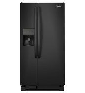 Whirlpool WRS322FDAB 22 Cu. Ft. Black Side-By-Side Refrigerator - Energy Star N2